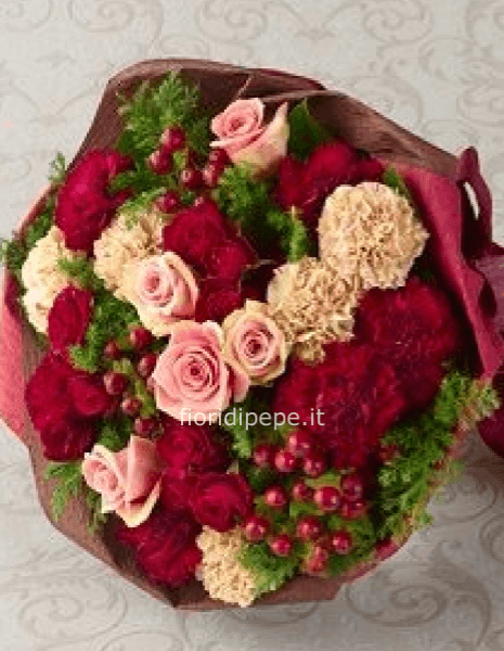 Bouquet di rose ssortite