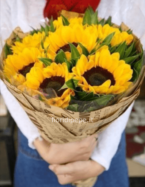 Bouquet di girasoli 